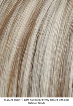 RL19/23 BISCUIT | Light Ash Blonde Evenly Blended with Cool Platinum Blonde by Raquel Welch