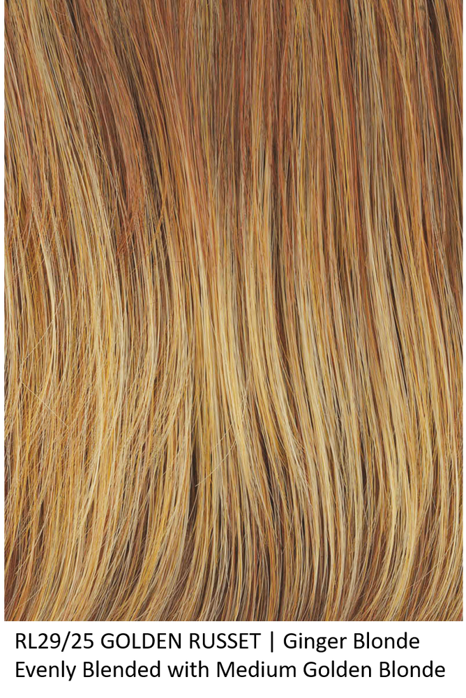 RL29/25 GOLDEN RUSSET | Ginger Blonde Evenly Blended with Medium Golden Blonde by Raquel Welch