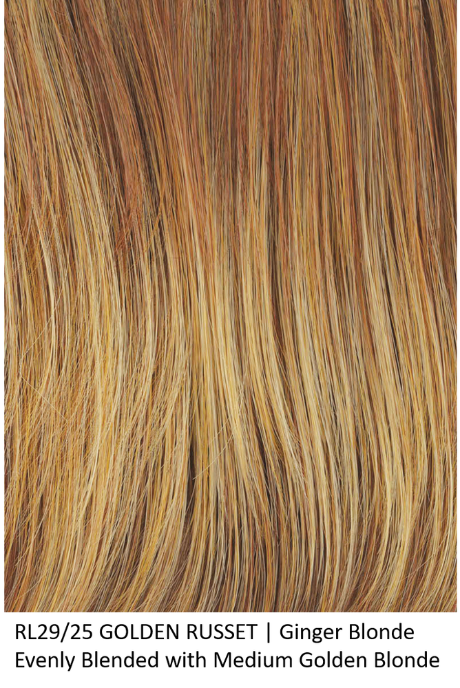 RL29/25 GOLDEN RUSSET | Ginger Blonde Evenly Blended with Medium Golden Blonde