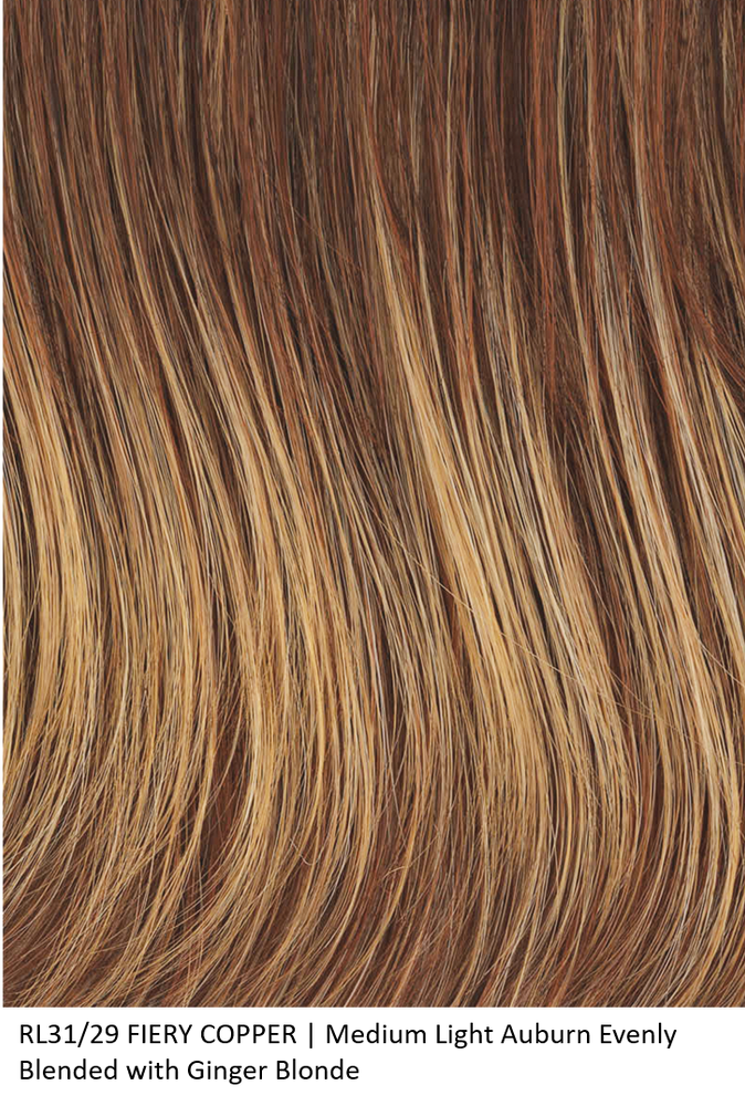 RL31/29 FIEREY COPPER | Medium Light Auburn Evenly Blended with Ginger Blonde by Raquel Welch