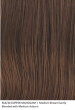RL6/30 COPPER MAHOGANY | Medium Brown Evenly Blended with Medium Auburn by Raquel Welch