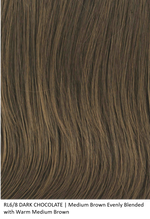 RL6/8 DARK CHOCOLATE | Medium Brown Evenly Blended with Warm Medium Brown by Raquel Welch