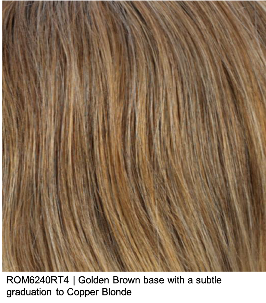 ROM6240RT4 | Golden Brown base with a subtle graduation to Copper Blonde