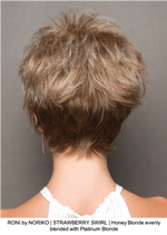 RONI by NORIKO | STRAWBERRY SWIRL | Honey Blonde evenly blended with Platinum Blonde