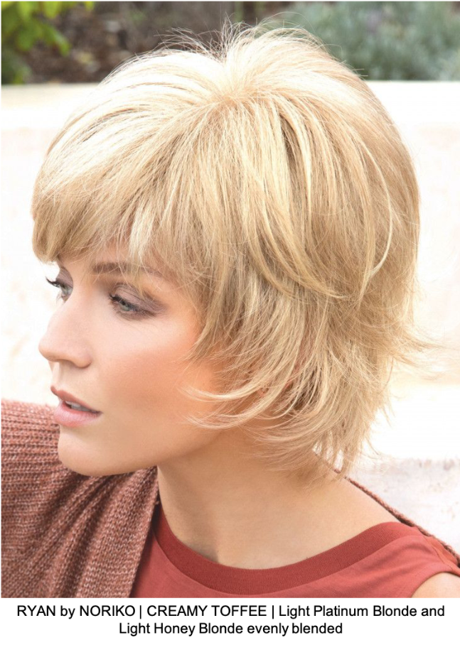 RYAN by NORIKO | CREAMY TOFFEE | Light Platinum Blonde and Light Honey Blonde evenly blended