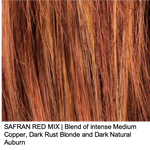 SAFRAN RED MIX | Blend of intense Medium Copper, Dark Rust Blonde and Dark Natural Auburn