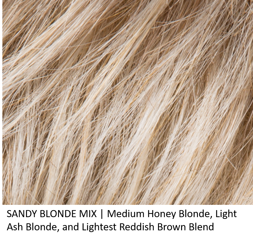 SANDY BLONDE MIX | Medium Honey Blonde, Light Ash Blonde, and Lightest Reddish Brown Blend