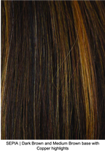 SEPIA | Dark Brown and Medium Brown base with Copper highlights