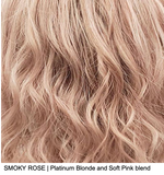SMOKY ROSE | Platinum Blonde and Soft Pink blend