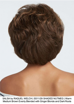 SALSA by RAQUEL WELCH | SS11/29 SHADED NUTMEG | Warm Medium Brown Evenly Blended with Ginger Blonde and Dark Roots