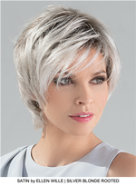 Satin HF Synthetic Lace Front Wig (Mono Top)