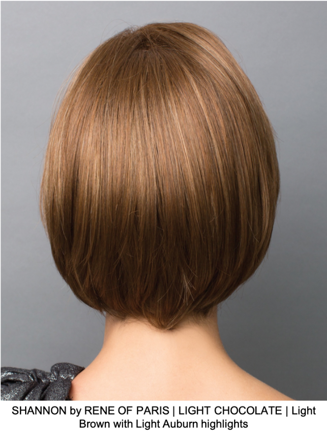 SHANNON by RENE OF PARIS | LIGHT CHOCOLATE | Light Brown with Light Auburn highlights