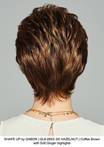 SHAPE UP by GABOR | GL8-29SS SS HAZELNUT | Coffee Brown with Soft Ginger highlights 