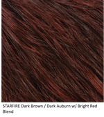 STARFIRE | Dark Brown/Dark Auburn w/ Bright Red Blend