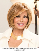STRAIGHT UP WITH A TWIST by RAQUEL WELCH | RL29/25 GOLDEN RUSSET