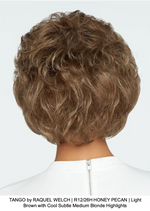 TANGO by RAQUEL WELCH | R12/26H HONEY PECAN | Light Brown with Cool Subtle Medium Blonde Highlights
