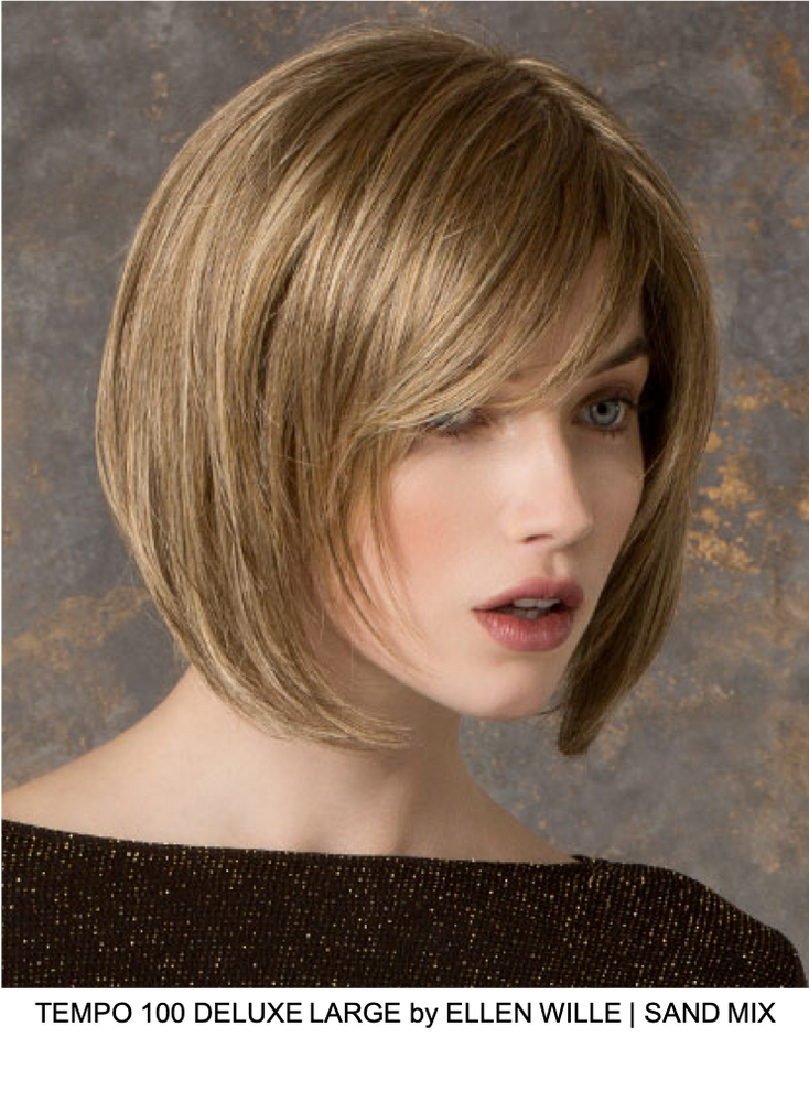 Tempo 100 Deluxe Large Synthetic Lace Front Wig (Hand-Tied)