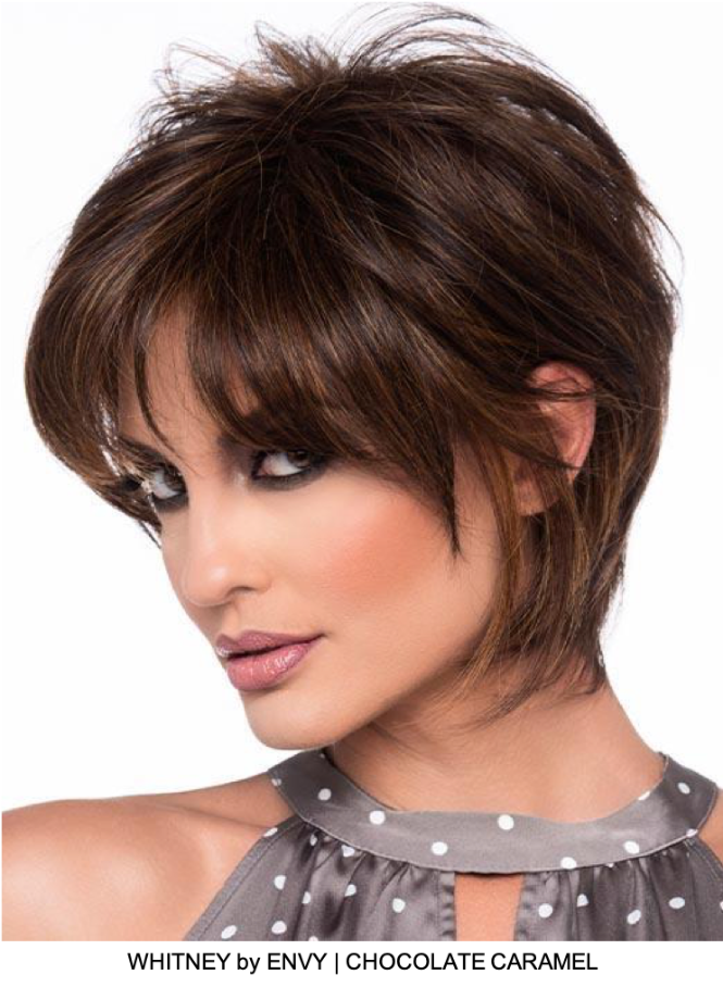 Whitney Human Hair / HF Synthetic Blend Wig (Capless)