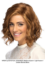 WREN by ESTETICA | R30/28/26 | Medium Auburn / Light Auburn / Golden Blonde Blend