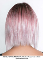 ZION by NORIKO | MELTED PLUM | Dark Purple roots melt into Lighter blended Purple