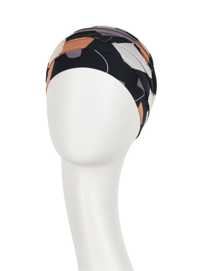 Shapes of Browns Yoga Turban by Christine Headwear