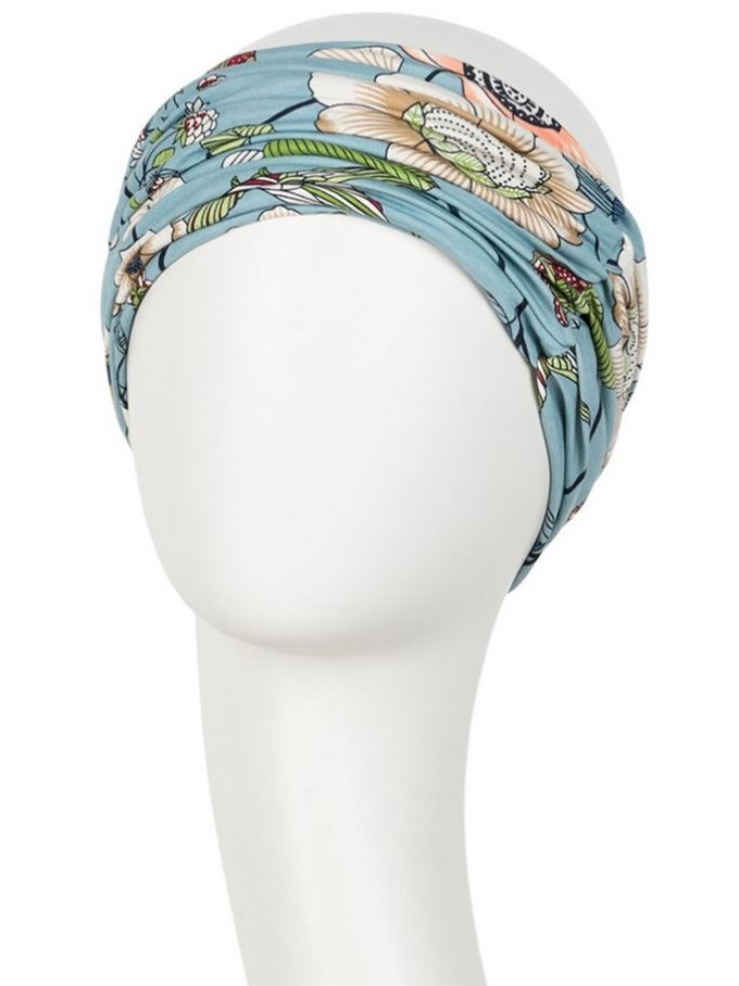 Chitta Headband Oriental Flowers by Christine Headwear