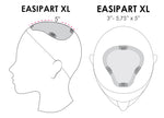 easiPart HD XL 8" HF Synthetic Hair Topper