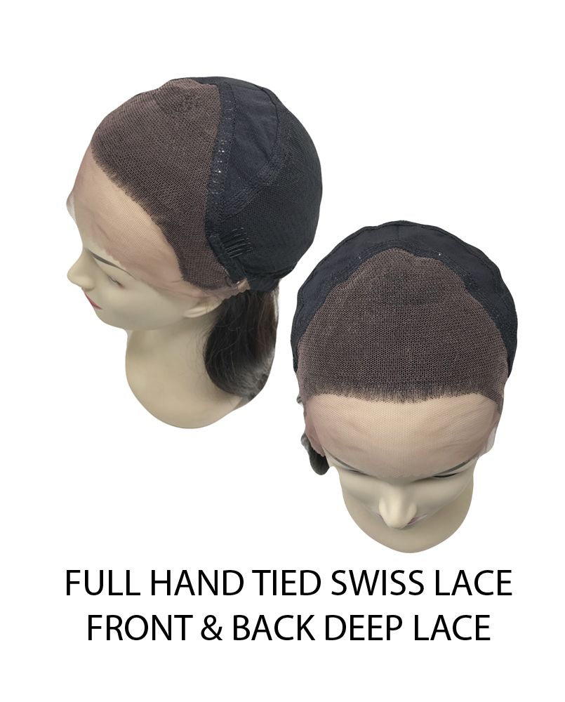 Elegante Hand-Tied Swiss Lace Cap