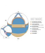 Hat Magic 10" | Synthetic Hair Addition (Hat Not Included)