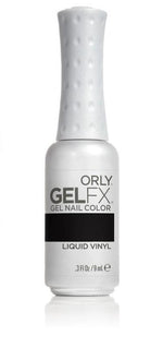 ORLY GelFX Nail Color .3oz fl / Liquid Vinyl Black CrÃ¨me