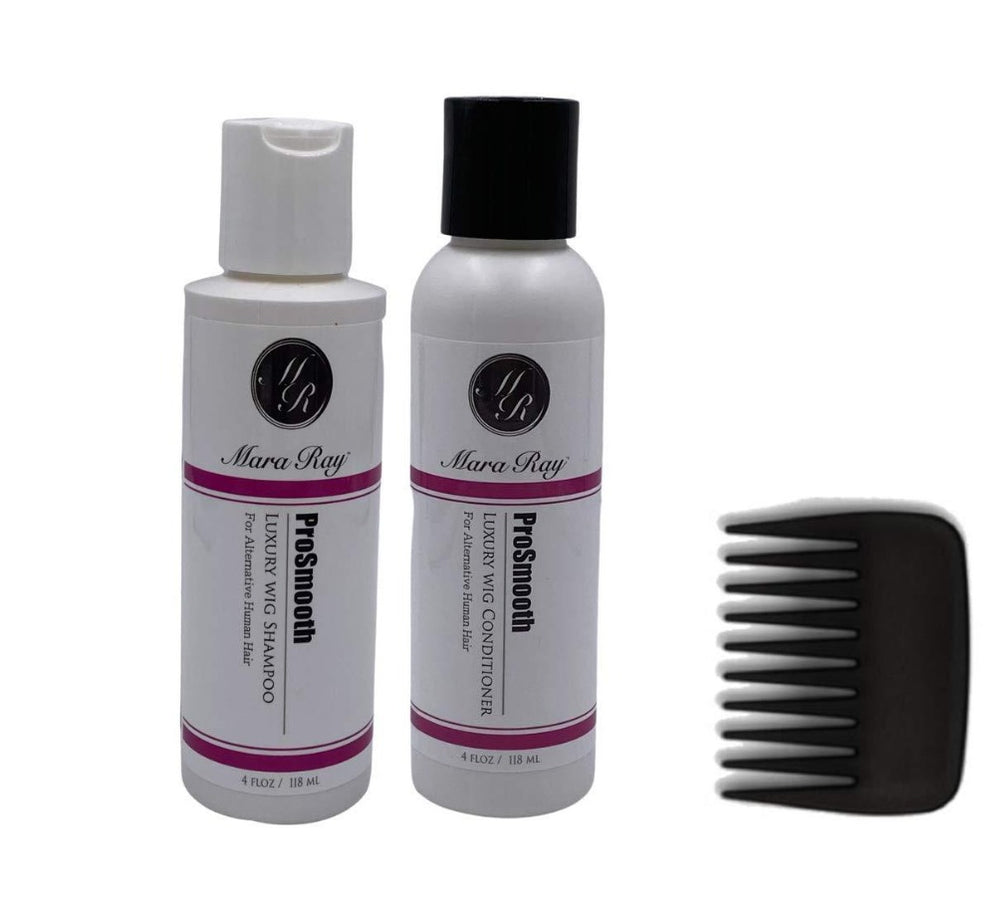 Mara Ray ProSmooth Luxury Human Hair Wig Shampoo & Conditioner Kit