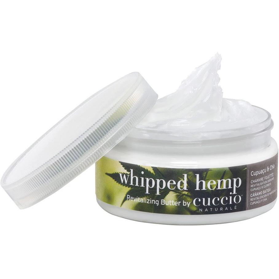 Cuccio Naturale Whipped Hemp Revitalizing Butter |Sativa Hemp Seed Oil | Capuacu Seed Butter | Chai Seed Oil 8 oz